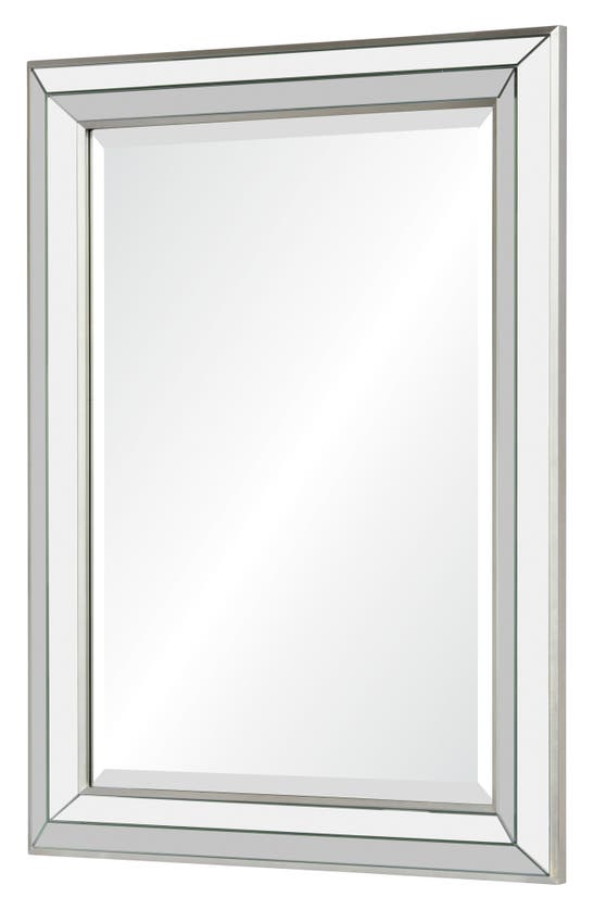 Shop Renwil Hawkwell Mirror In Metallic Silver