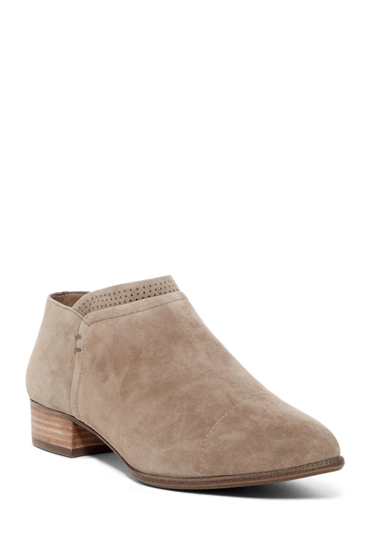 vince camuto jannie suede ankle bootie