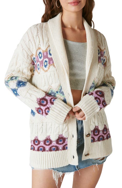 Lucky brand sale open front cardigan