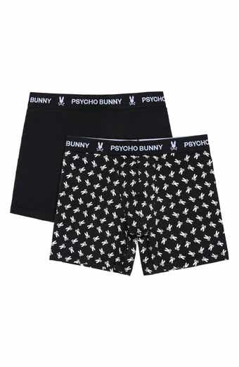 Tommy John Boxer Brief Cotton Basic 6 Inseam Small 2 pairs Black Logo Band  NEW