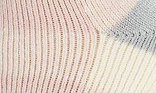 Memoi Assorted 2-pack Faux Fur Trim Nonslip Crew Socks In Pink