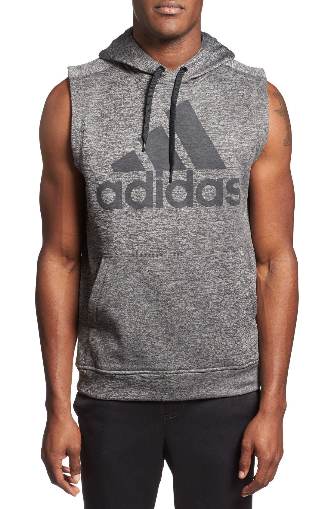 adidas Sleeveless Training Hoodie Nordstrom