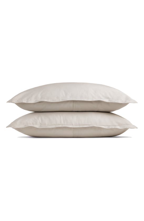 Shop Parachute Set Of 2 Sateen Shams In Bone