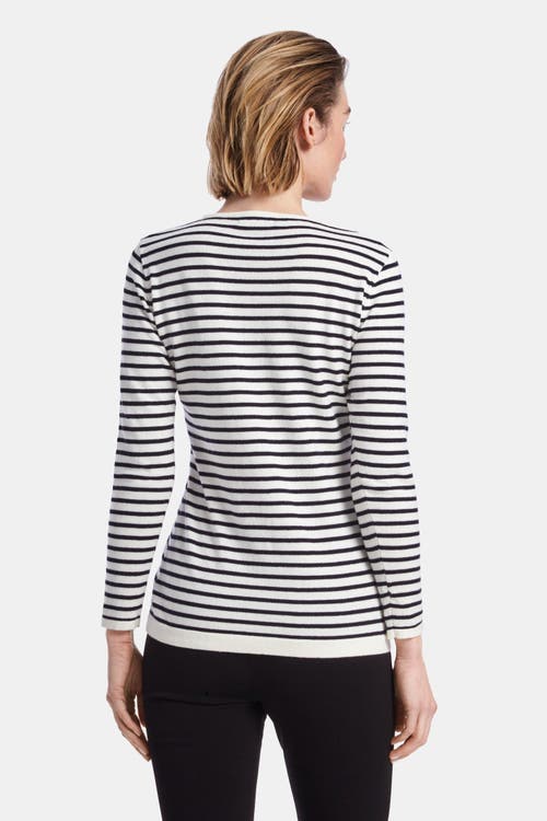 Shop Capsule 121 The Diversity Sweater In Navy Stripe