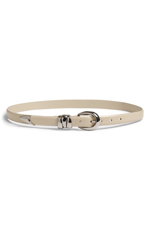 MADEWELL MADEWELL CHUNKY METAL LEATHER BELT