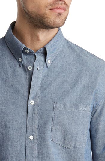 Organic Cotton Chambray Pocket Shirt