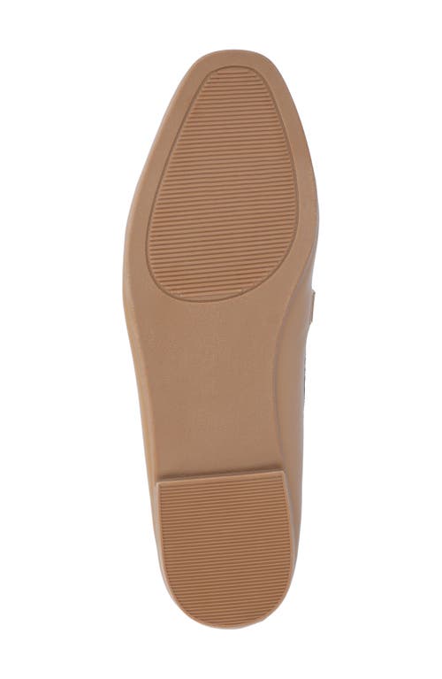 Journee Collection Mizza Horsebit Flat In Mocha