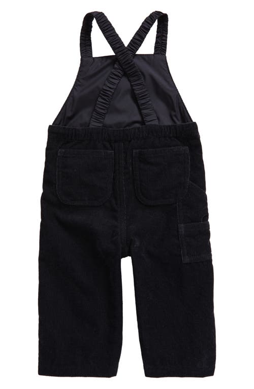 Shop Moncler Kids' Corduroy Overalls In Blue