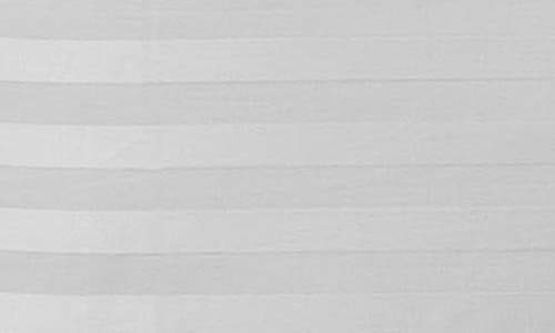 Brooks Brothers Stripe Turkish Cotton Sateen Pillowcases In Grey