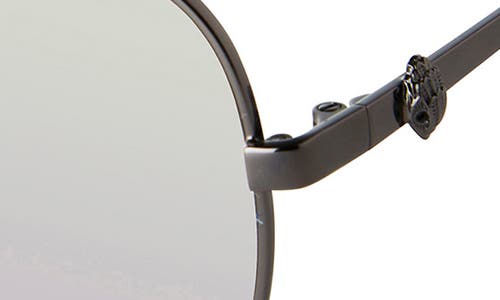 Kurt Geiger London Kgl1001 Aviator Sunglasses In Gunmetal