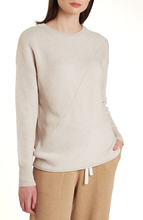 Shop Oyun Helm Sweater In Crème