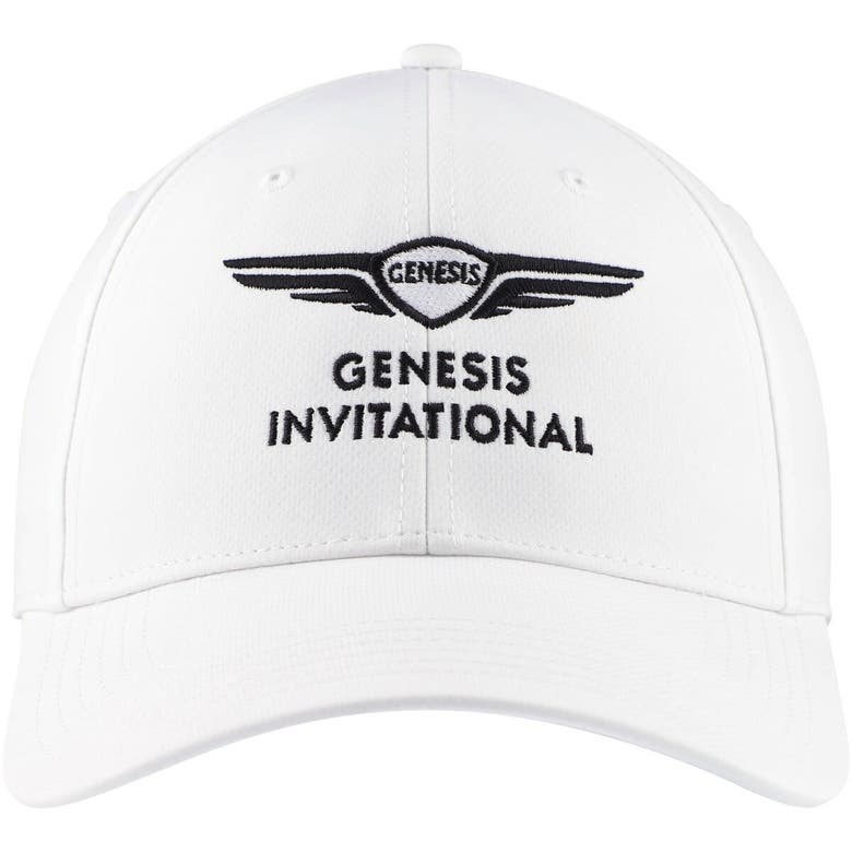 Shop Ahead White Genesis Invitational Stratus Structured Ultimate Fit Adjustable Hat