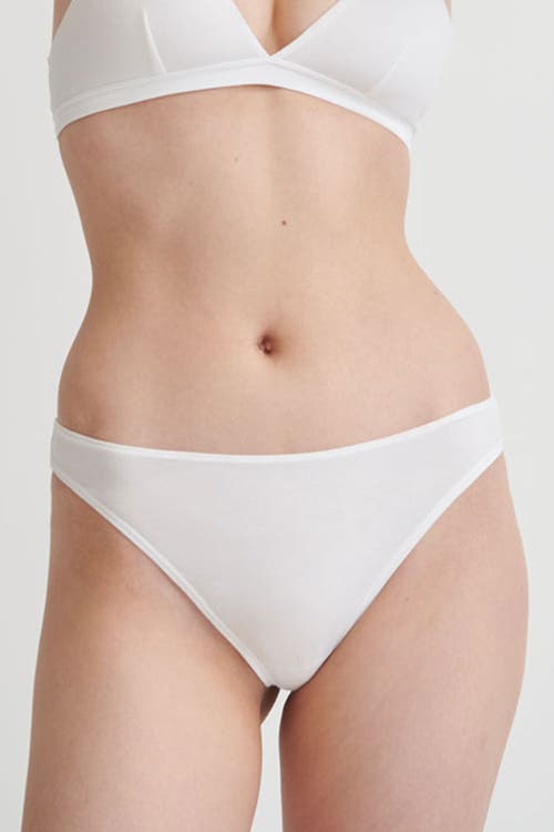 Shop Skin Genny Thong In White