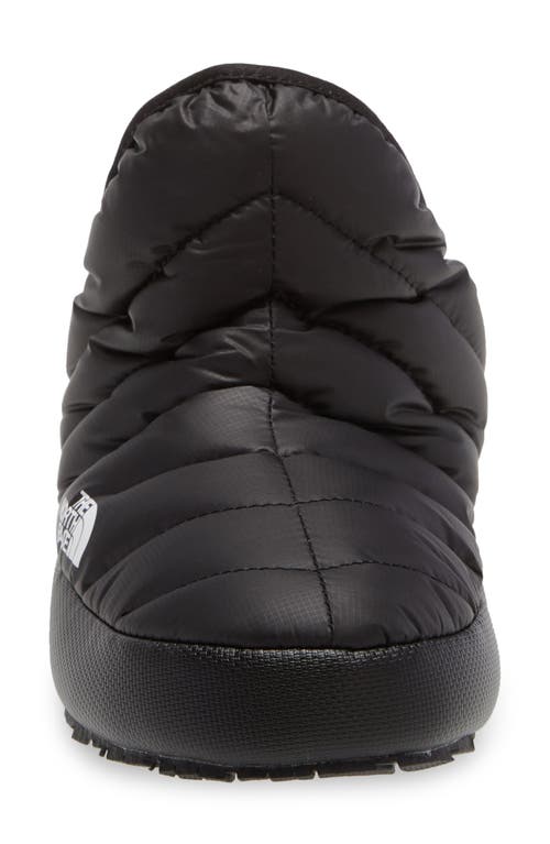 The North Face Black Traction Ankle Boots In Tnf Black/tnf White
