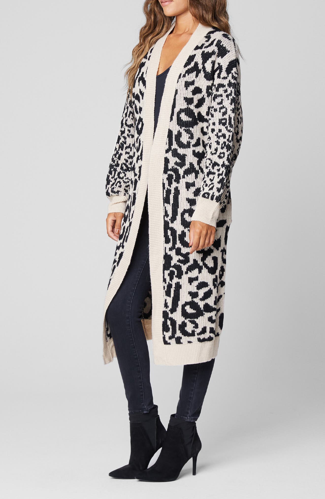 iets frans leopard cardigan