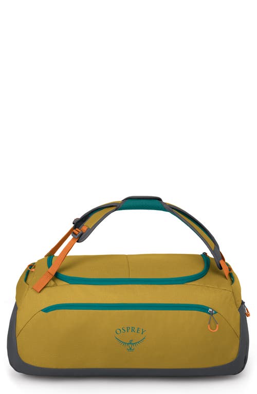 Shop Osprey Daylite 60l Duffle Bag In Tumbleweed Yellow