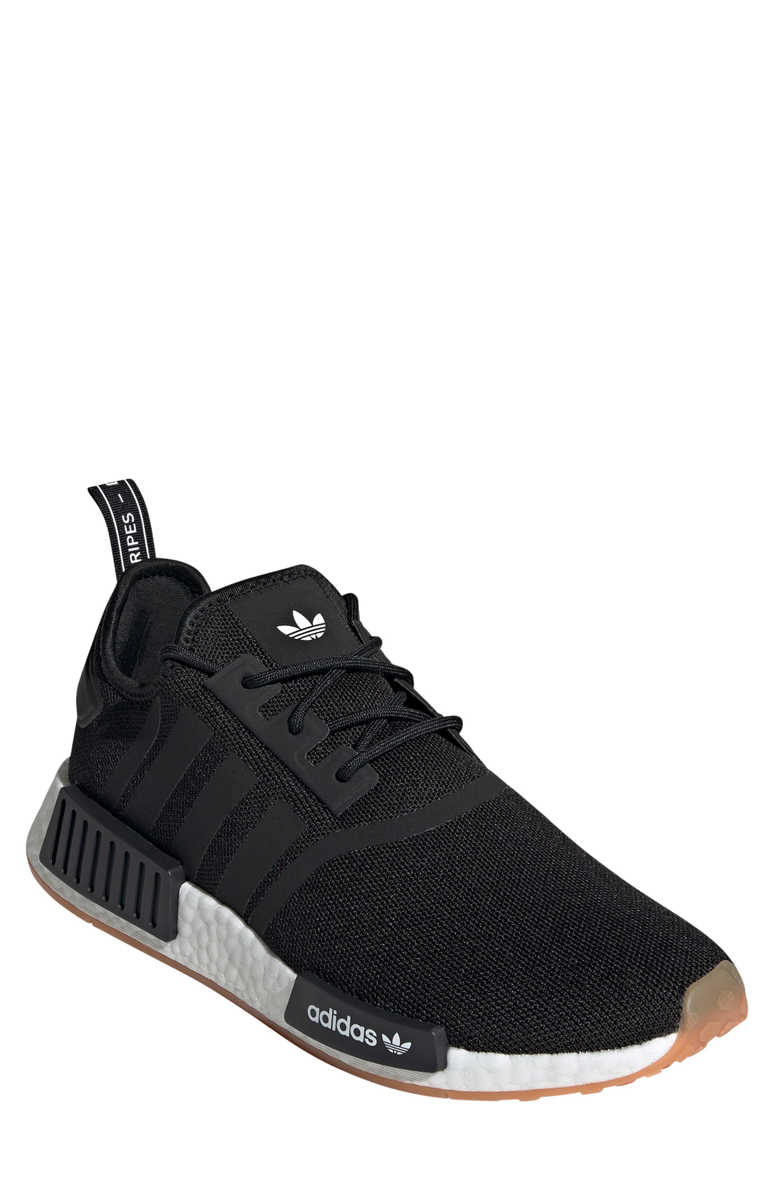 black mens adidas sneakers