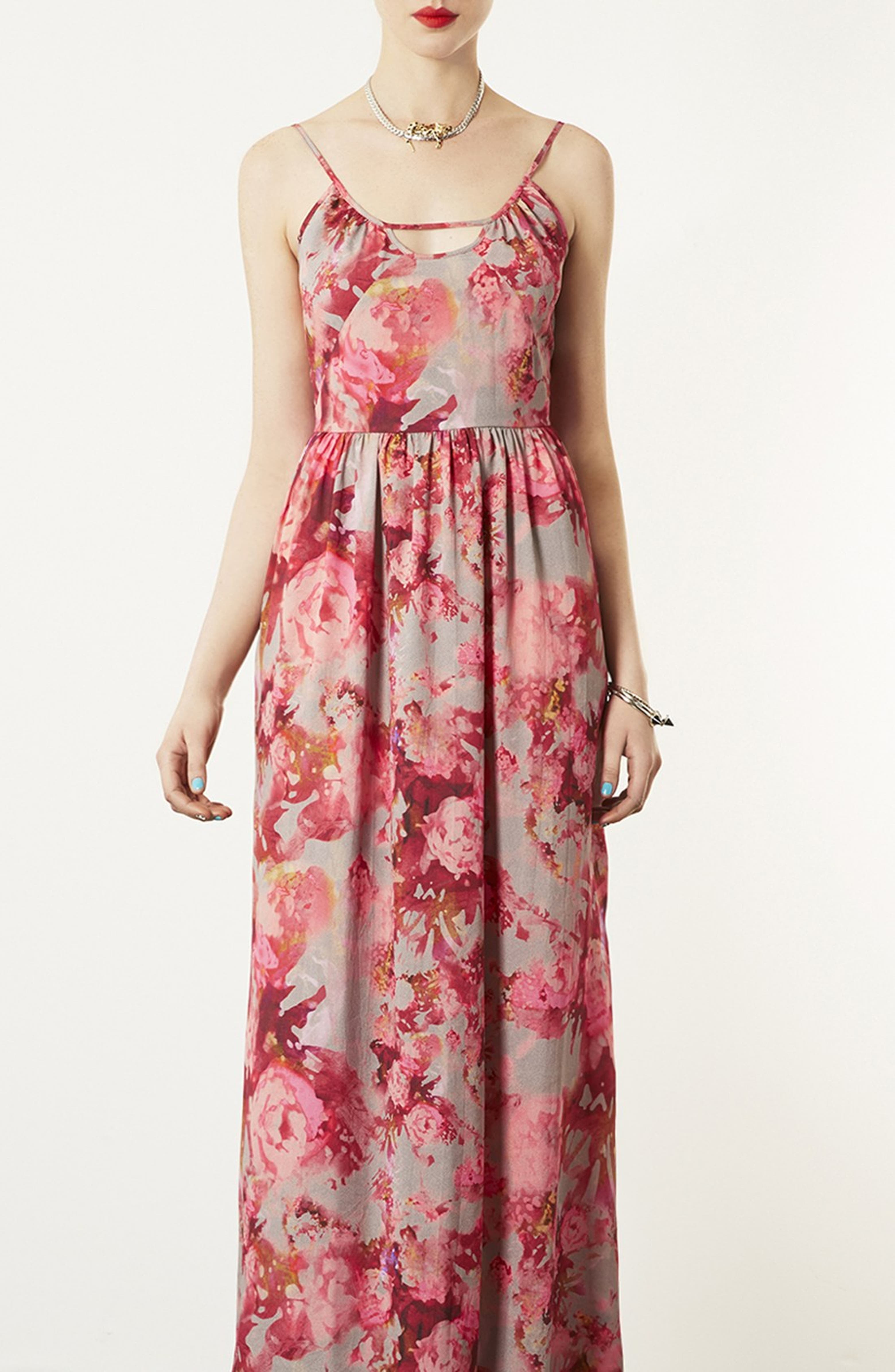 Topshop 'Blur' Floral Maxi Dress | Nordstrom