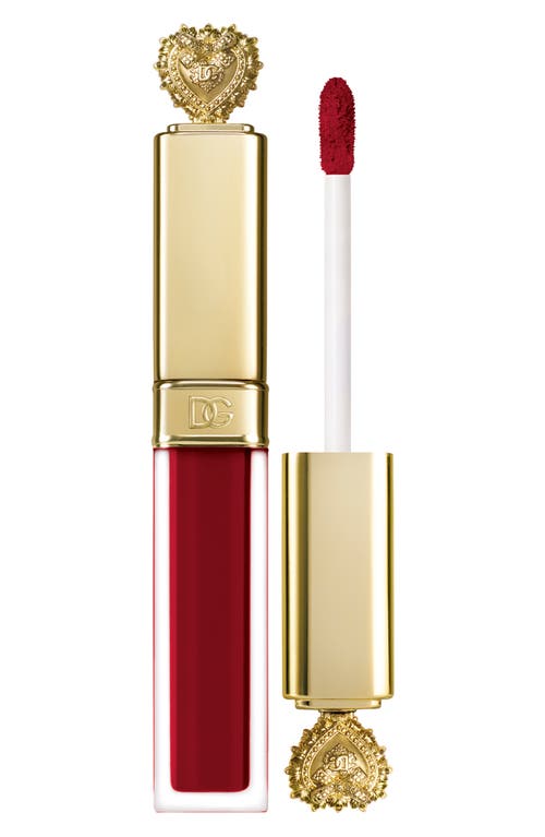 Dolce & Gabbana Dolce&gabbana Everkiss Liquid Lip No Transfer Soft Matte Liquid Lipstick In 410 Audacity