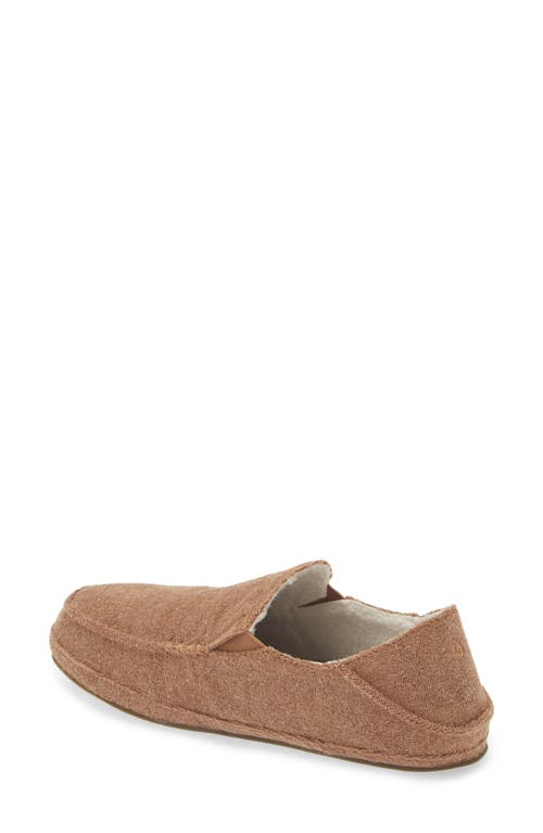 Shop Olukai Nohea Hulu Slip-on Sneaker In Tan/tan