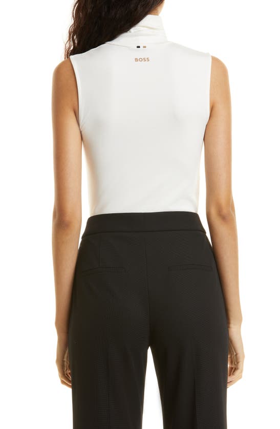 HUGO BOSS BOSS ENANI SLEEVELESS TURTLENECK TOP