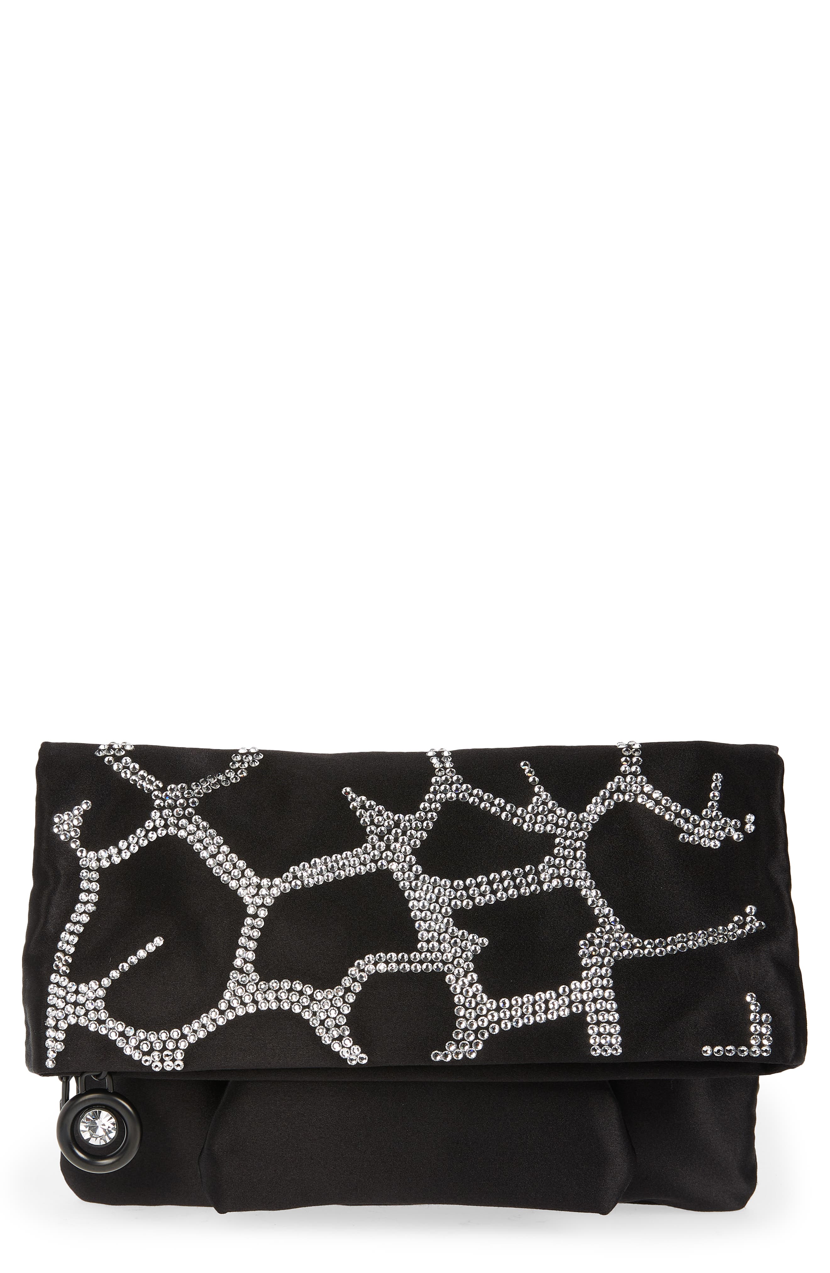 black white clutch