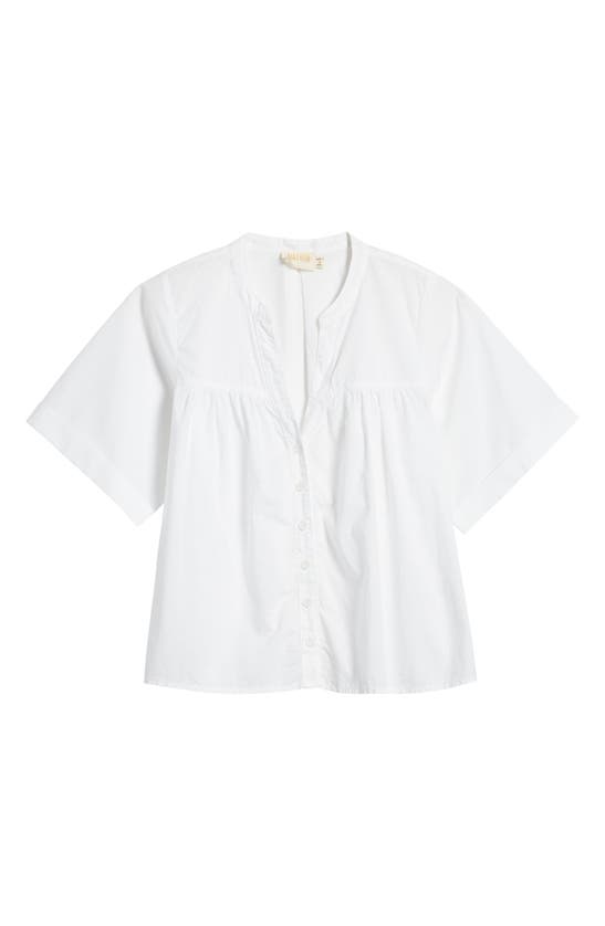 Shop Nation Ltd Filippa Boxy Shirt In White