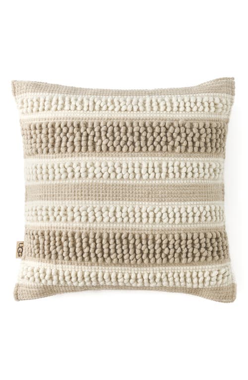 UGG(r) Janie Wool Blend Accent Pillow in Clamshell