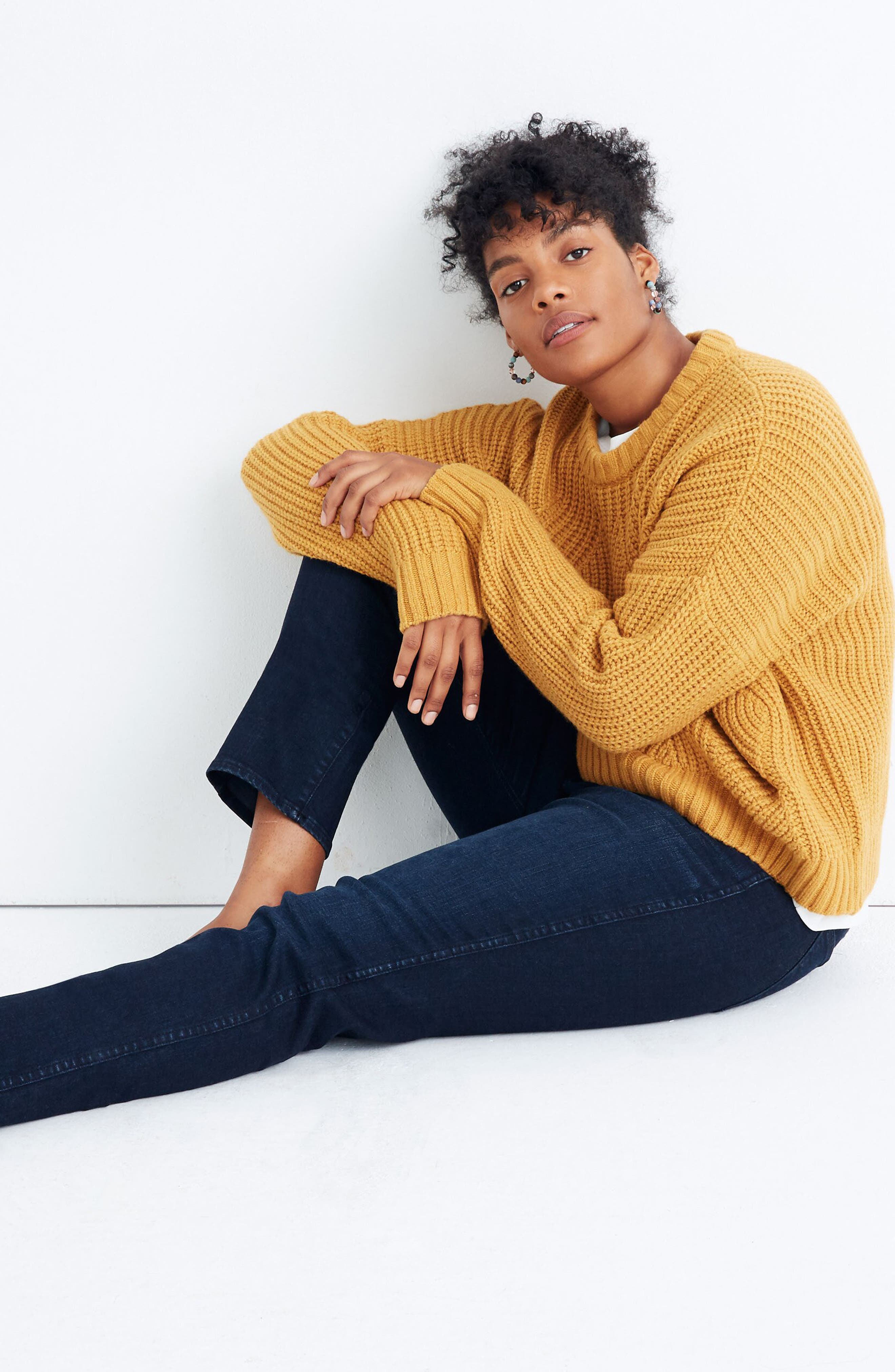 Madewell | Everett Cable Knit Sweater | Nordstrom Rack