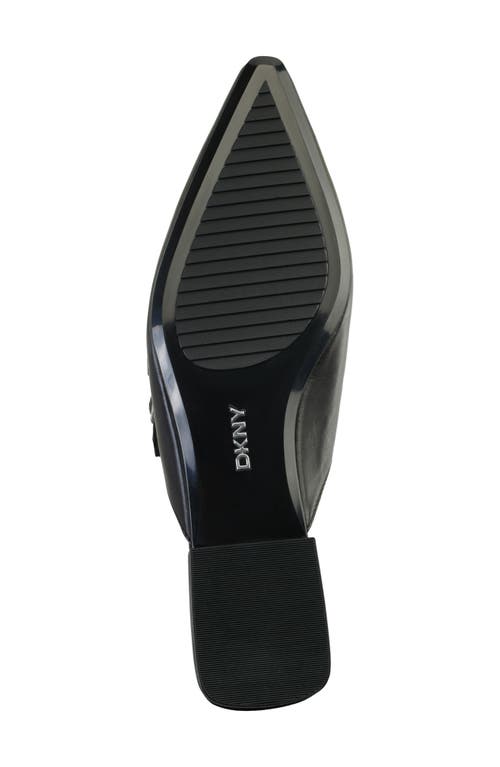 Dkny Cahana Mary Jane Pointed Toe Mule In Black