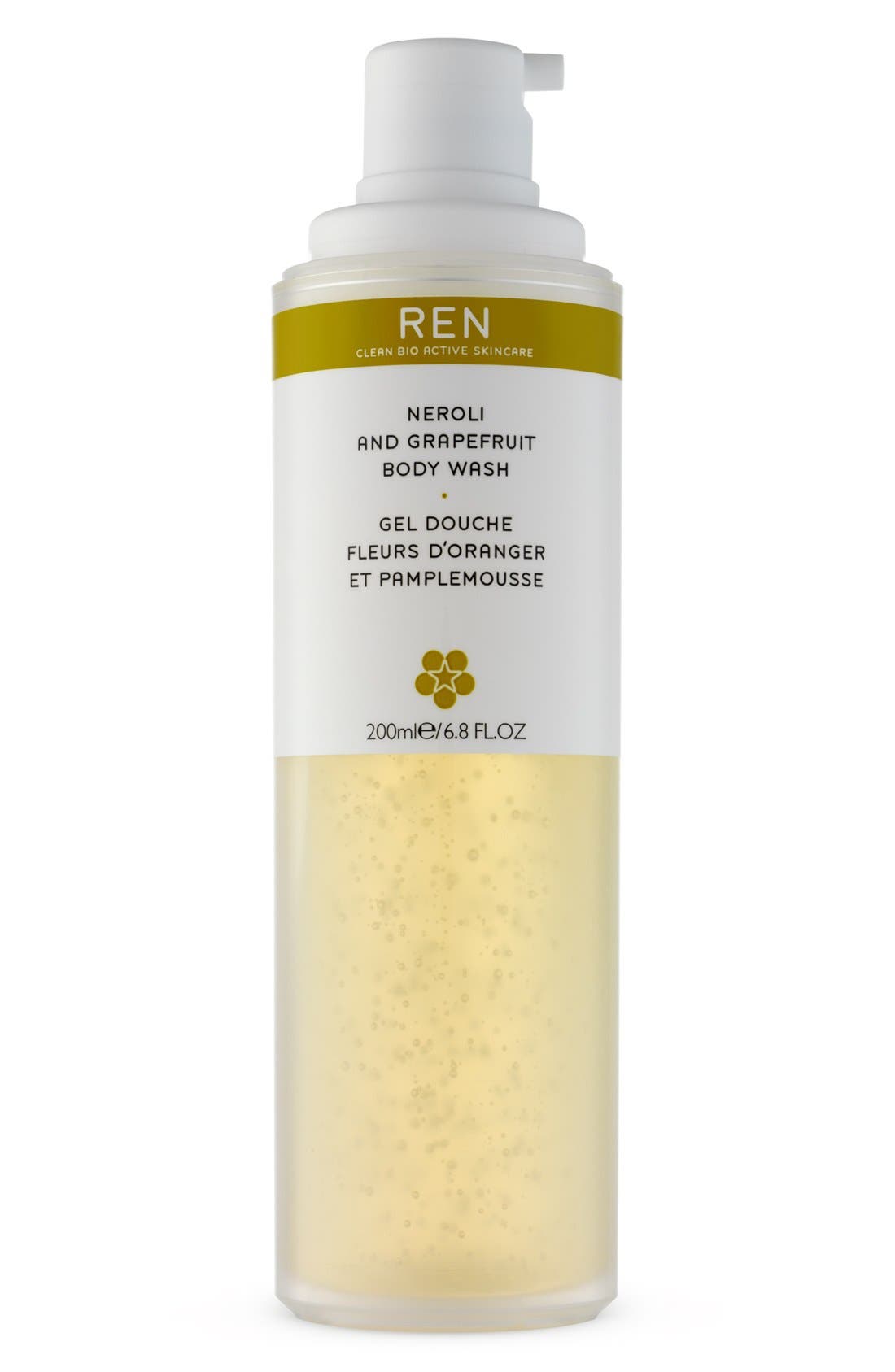 REN 'Neroli & Grapefruit' Body Wash Nordstrom