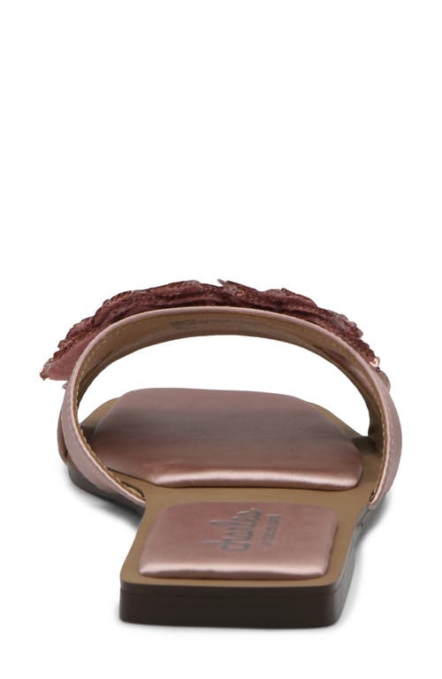 Charles By Charles David Ordly Slide Sandal In Dark Pink