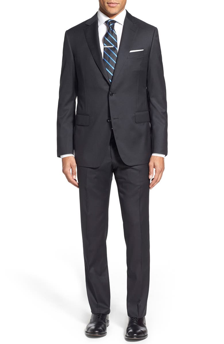 Pal Zileri Classic Fit Solid Wool Suit | Nordstrom