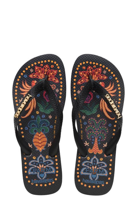 Flip Flops Up to 40% off Jelly Sandals Summer Flower Flat Bottom Sandals  Comfortable Flip Toe Slippers Beach Thong Sandals 