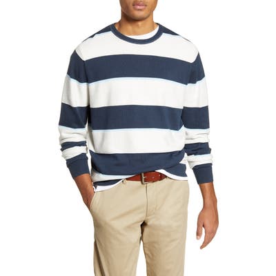 1901 Stripe Sweater, White