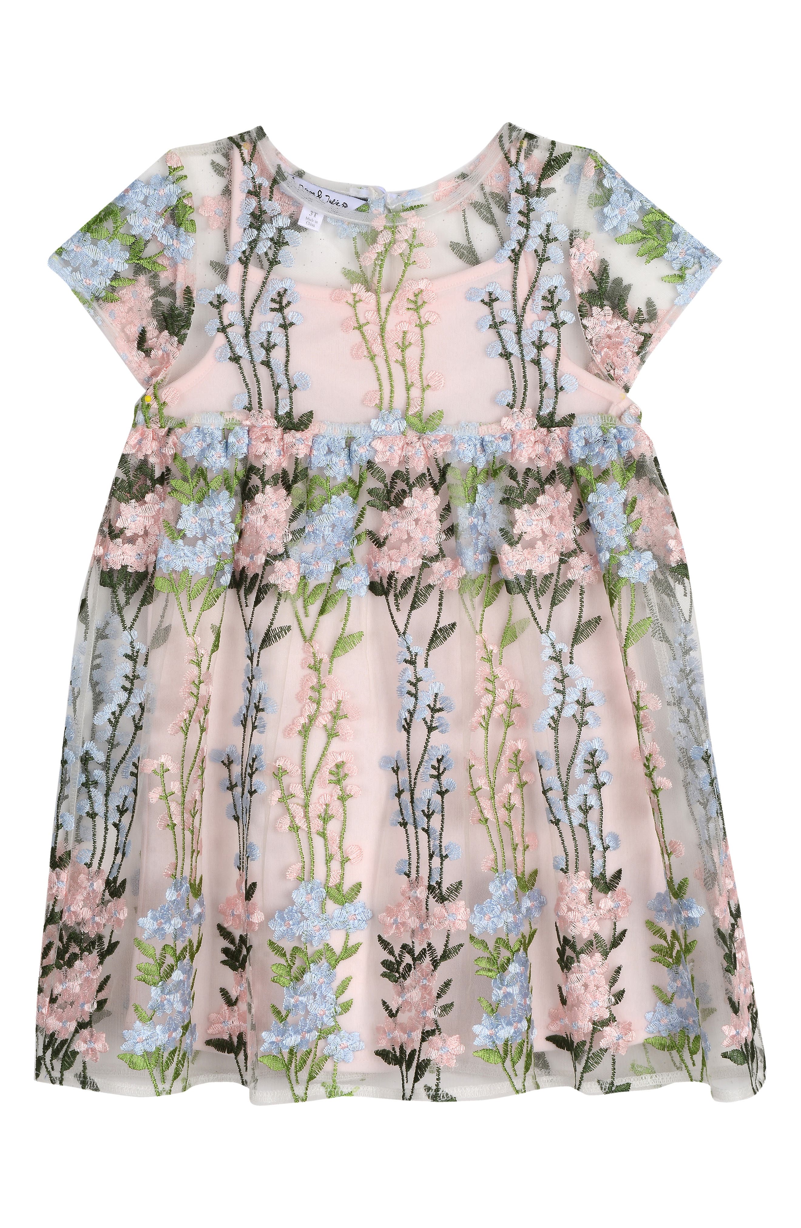 pippa and julie embroidered dress