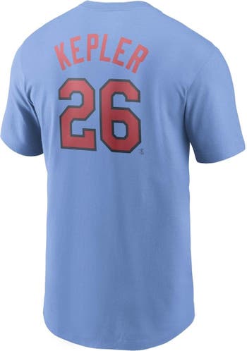 Men's Nike Max Kepler Light Blue Minnesota Twins Name & Number T-Shirt