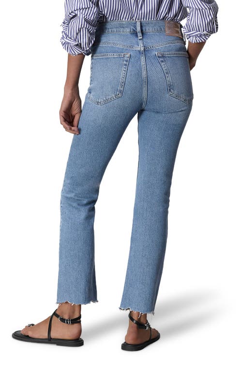 Shop Rag & Bone Peyton Raw Hem Mid Rise Ankle Bootcut Jeans In Benson