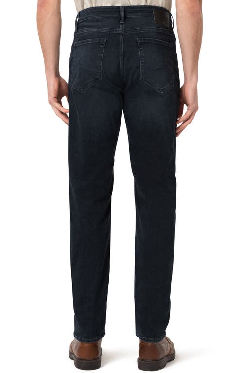 Shop Mavi Jeans Zach Straight Leg Jeans In Blue Black Brushed Supermove