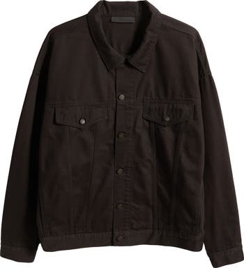 Nordstrom black denim outlet jacket