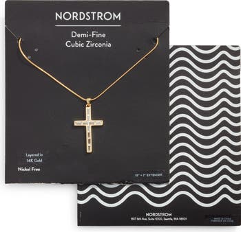 Nordstrom online cross necklace