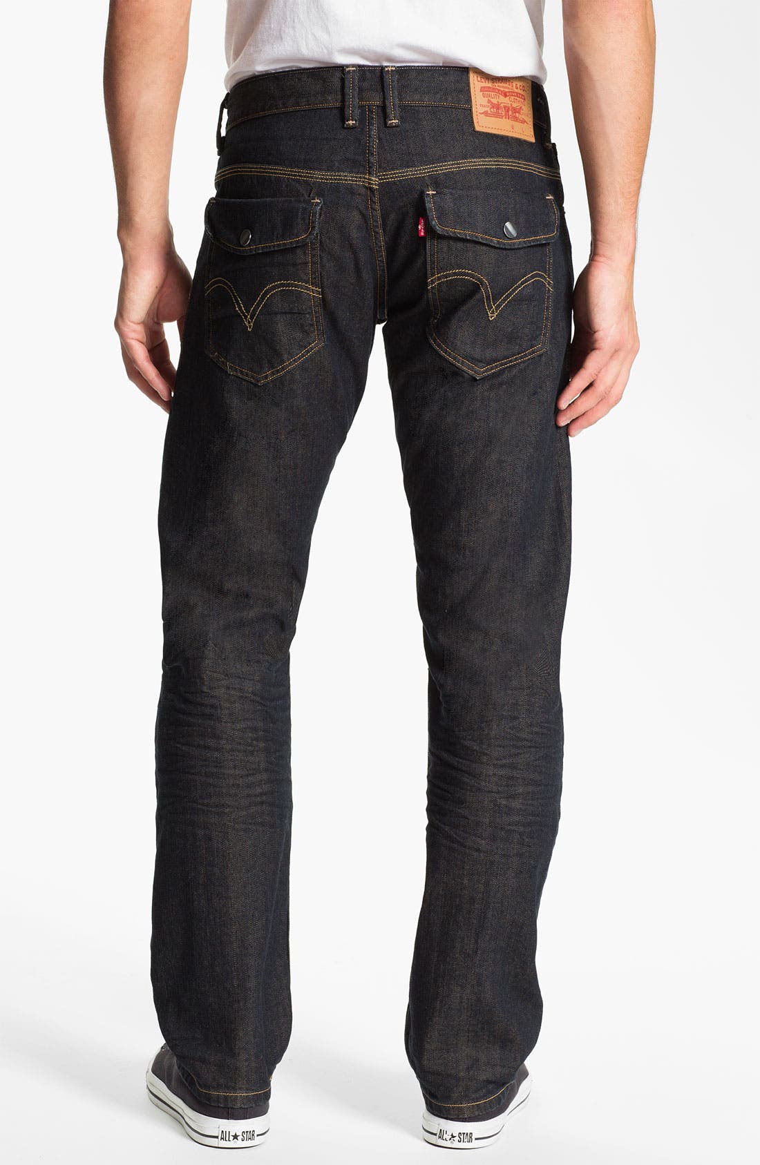 levi's back flap pocket jeans