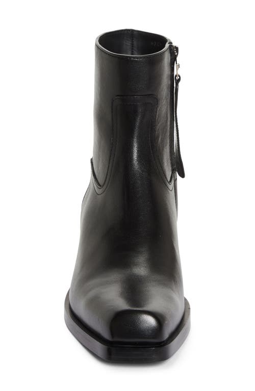 Shop Versace Luciano Boot In Black-ruthenium