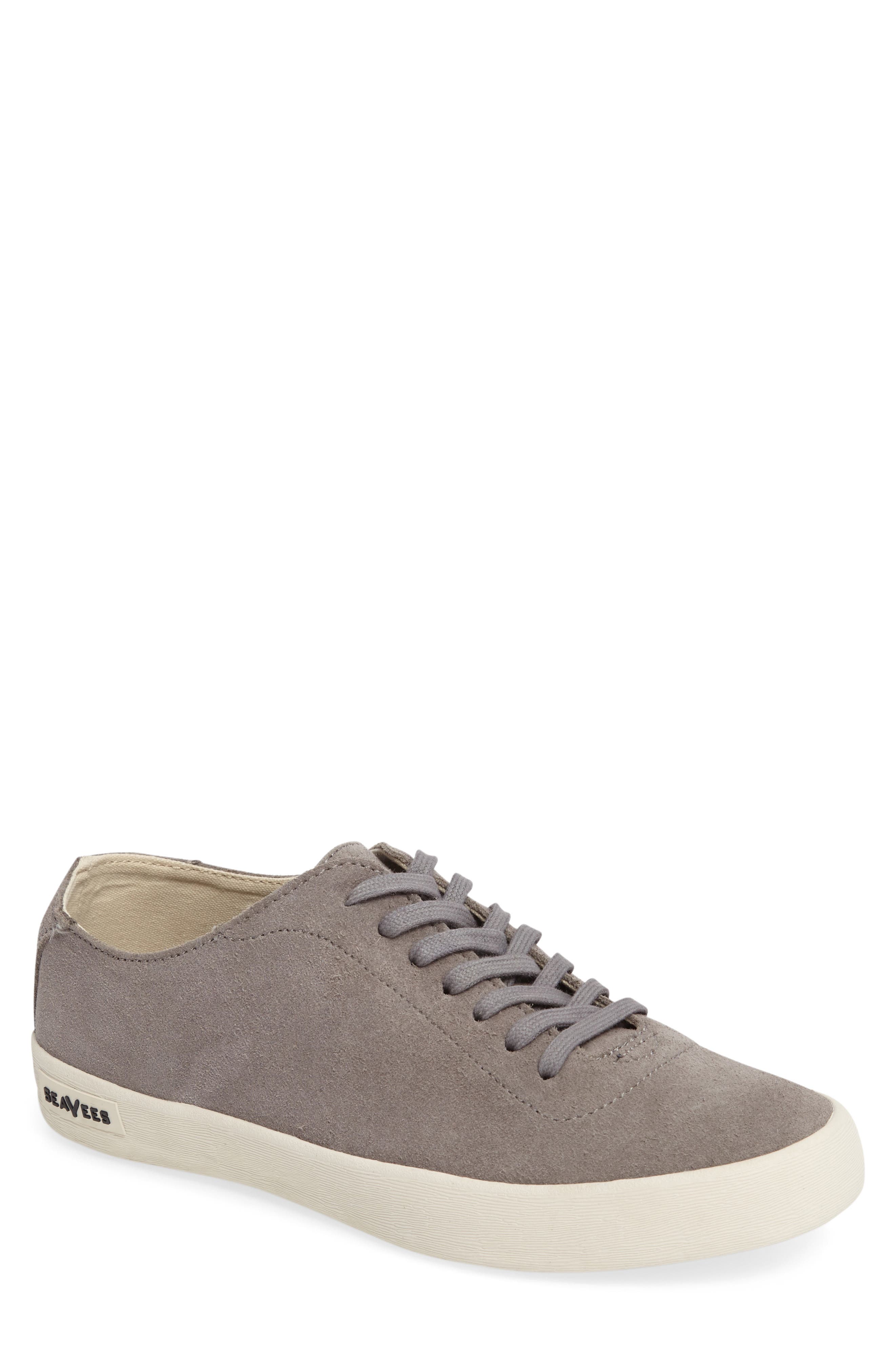 Seavees Racquet Suede Club Sneaker In Medium Grey6