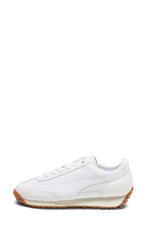 Shop Puma Easy Rider Sneaker In  White-frosted Ivory