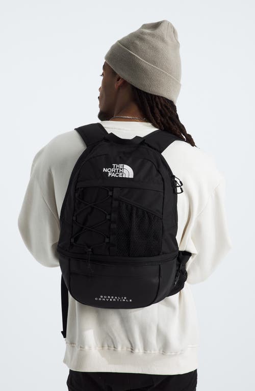 Shop The North Face Borealis Convertible Backpack In Tnf Black/tnf Black