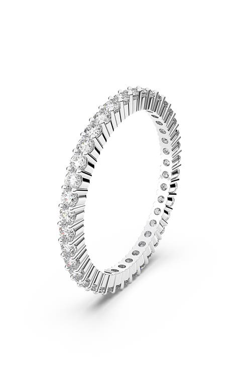 Swarovski Vittore Eternity Ring in Silver at Nordstrom