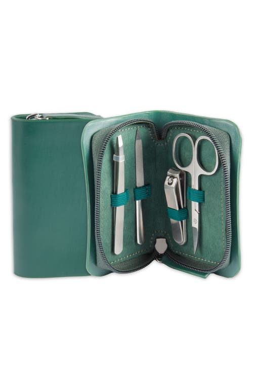 Bey-berk Gia Manicure Set In Green