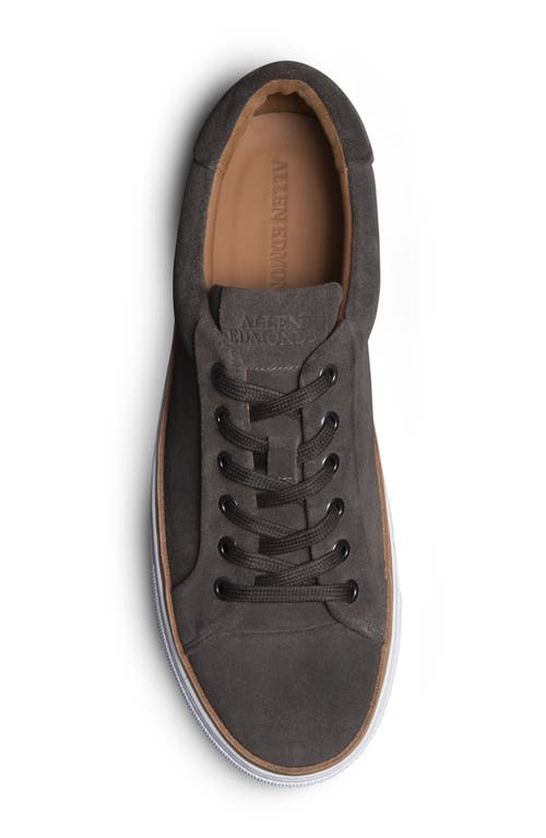 Allen Edmonds Flynn Leather Sneaker In Grey