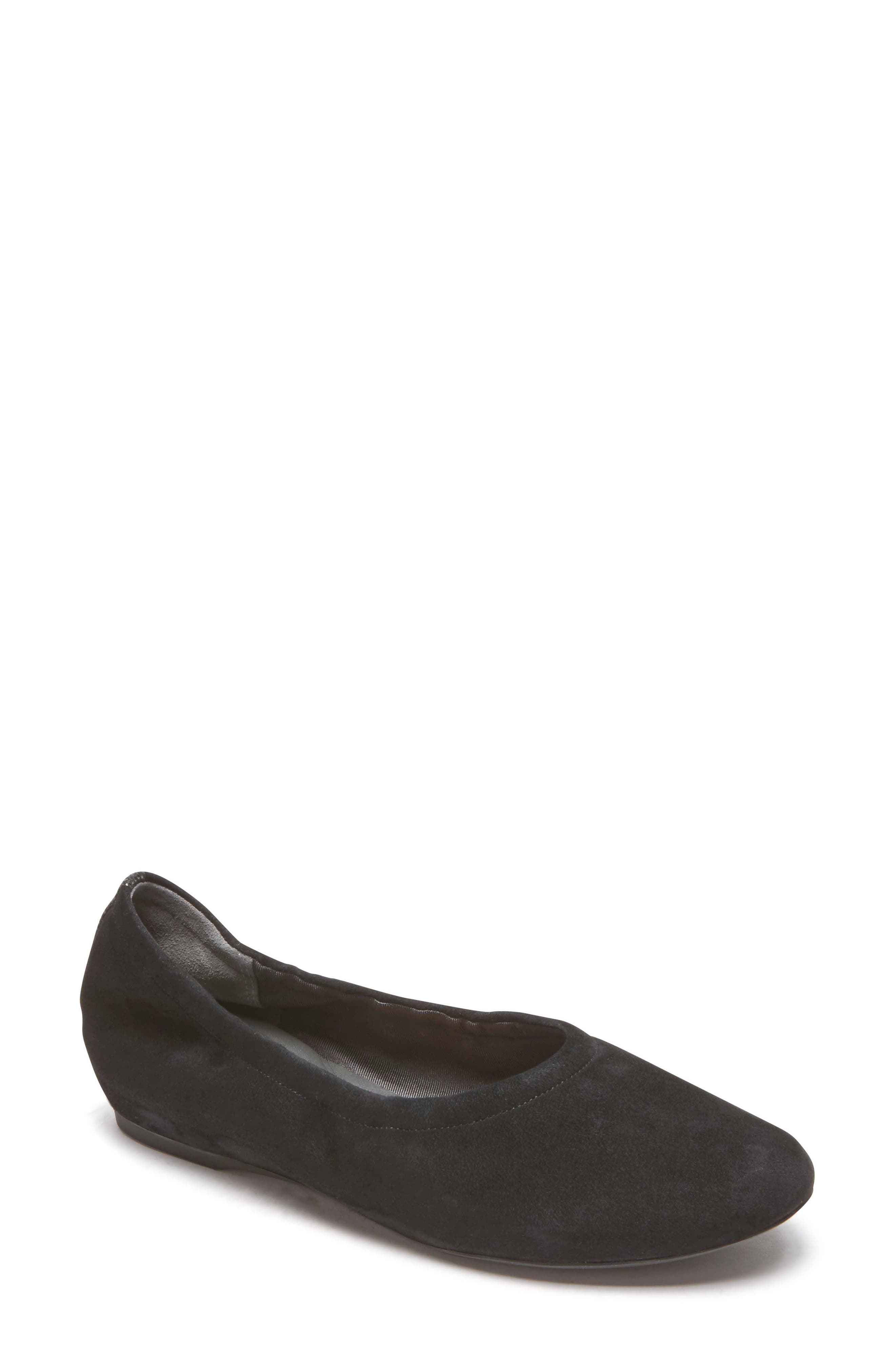 Rockport Total Motion Luxe Ruched Slip-On, Black